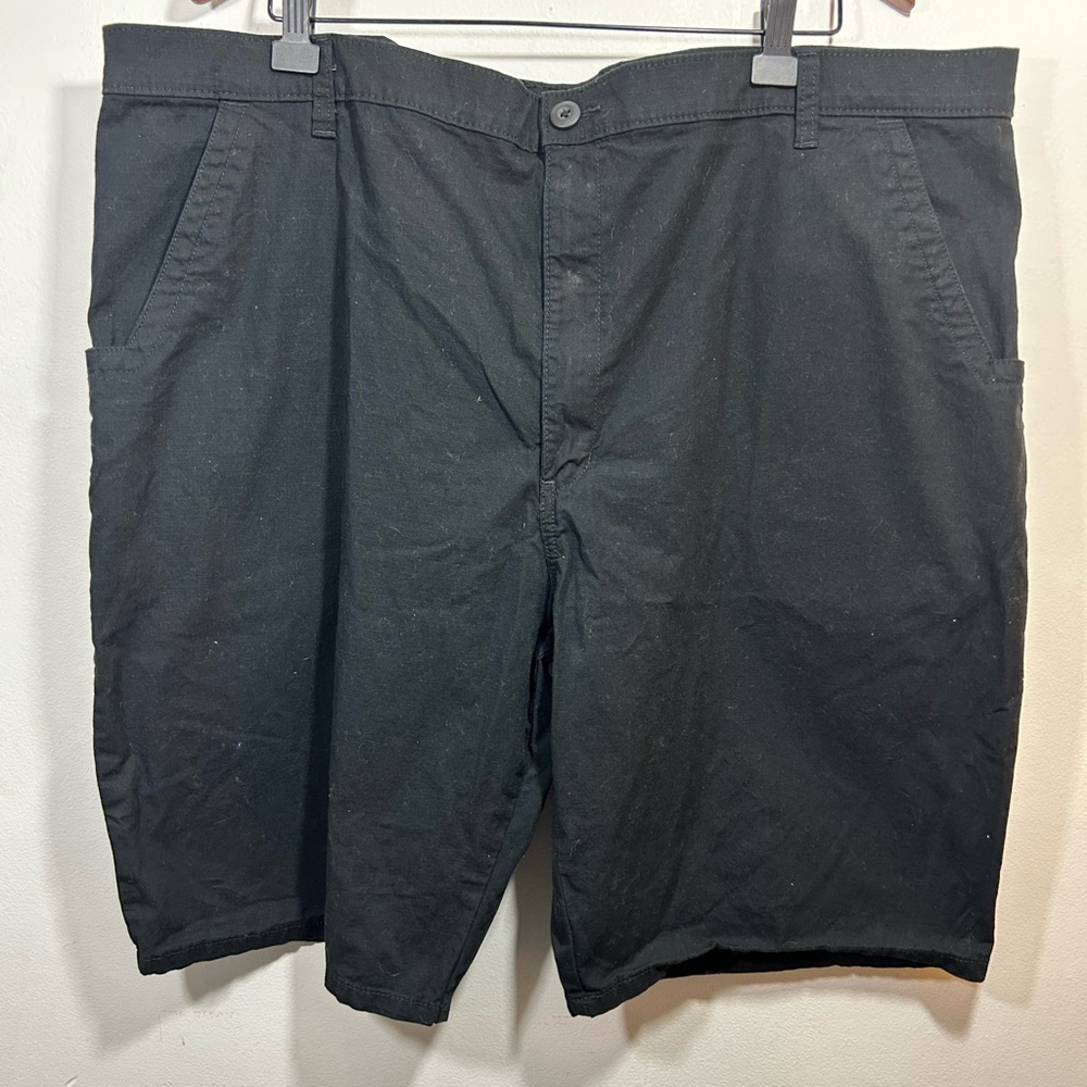 Dickies Men's Black 10" Chino Ripstop 4 Pocket Casual Outdoor Shorts Sz 44